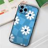 Цветочный Арт Для IPhone 15 16 14 Plus 13 12 11 17 Pro Max 17 Air Черный Мягкий Чехол для Телефона
