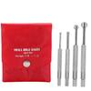 4pcs Telescoping Small Hole Gauge Set Full Round Spherical Shaped Hardened Bore Gauge Round