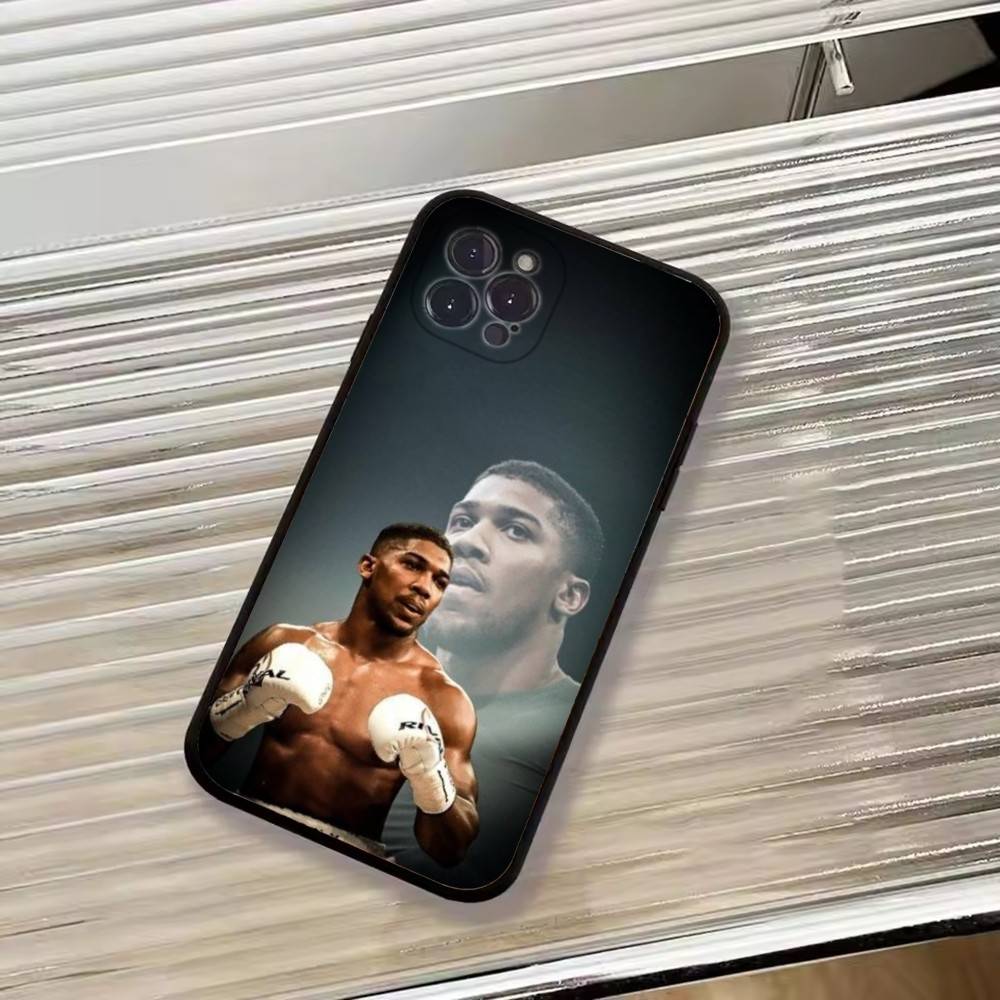 Boxer A-Anthony Joshua Phone Case For iPhone 17,16,15,14,13,12,11 Plus,Pro Max,XS,Soft Silicone Black Cover