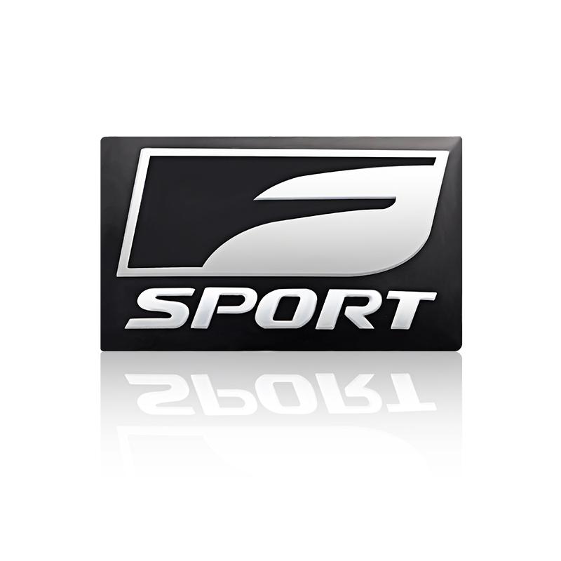 3D Metal Stickers Car Body Trunk Decal For Lexus F SPORT LS LX CT LC RC GX460 Ct200h LBX NX RX 350h 450h ES UX 300e GS GX IS 250
