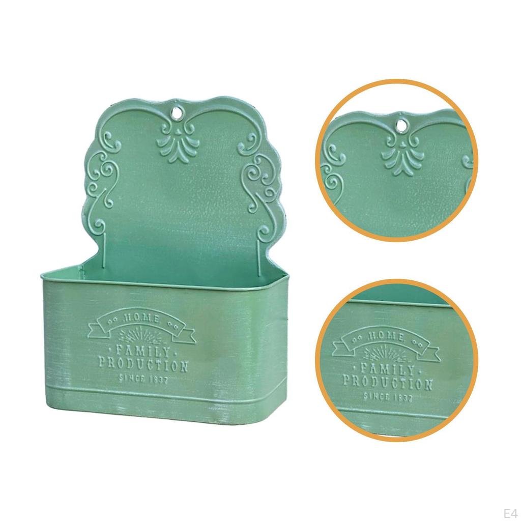 Настенный плантатор Садовый декор Долговечность Подарок Декоративный Прочный Подвесной цветочный горшок Растение для