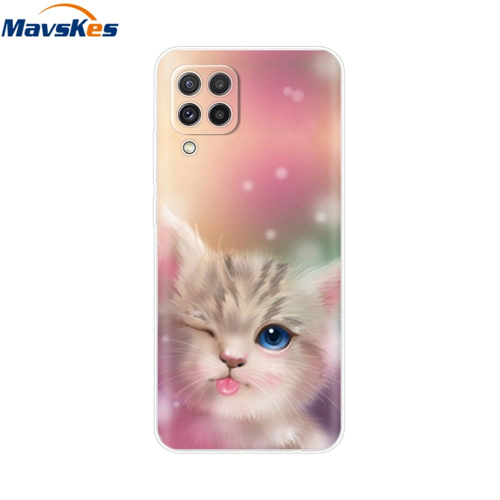 Для Samsung Galaxy A12 Чехол Красивые Девочки Мягкий Силиконовый Чехол для Телефона Для Samsung A22 Fundas GalaxyA12 Прозрачные Чехлы Coque