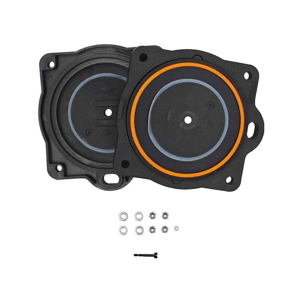 Rubber Air Pump Diaphragm Rebuild Kit with Screws Septic Air Pump for HIBLOW HP-80 HP-60