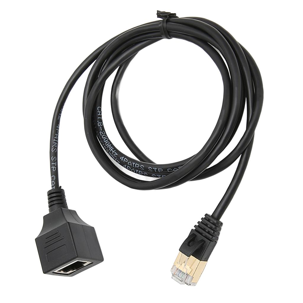 Кабель Ethernet CAT8 CAT8 OD 3,8 мм Сверхтонкий провод 8P8C 10 гигабит Папа-Мама RJ45 Прямая головка 1,5 метра кабель