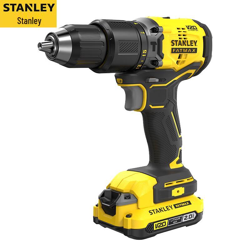 STANLEY 20V Бесщеточная аккумуляторная ударная дрель вилка CN (адаптер в комплекте)
