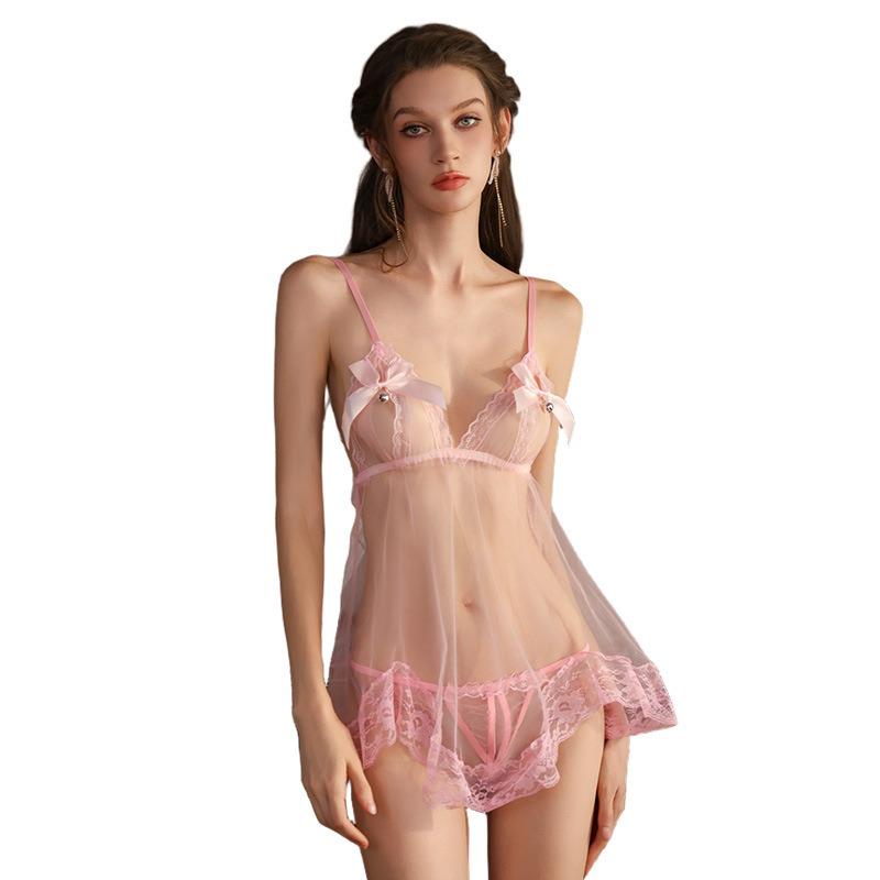 Веселое нижнее белье кружевная отделка романтичная бабочка сексуальное чистое желание колокольчик перспектива сетка девушка