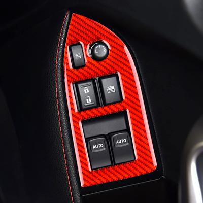 AIRSPEED Накладка на кнопку стеклоподъемника двери / Переключатель двери для Subaru BRZ ZC6 Toyota 86 ZN6