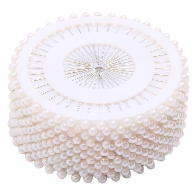480PCS Round Head Dressmaking Wedding Faux Pearl Sewing Pins Decorating Craft