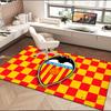 1PC rug Valencia Crest Design Carpet, Chair Rug,Area Rug for Office Bedroom living rooms bedroom, Doormat decor Christmas fan gifts