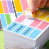 10 Sheets Jars Labels Colorful Labels Waterproof Spice Sticker Craft Kitchen Sticker Bottles Tag