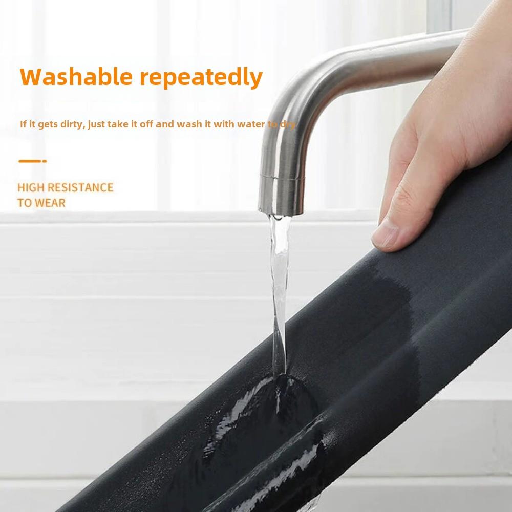 1 шт. Водонепроницаемая уплотнительная лента для низа двери - Двухслойный силиконовый уплотнитель от сквозняков, регулируемый, звукоизоляционный, для защиты от ветра и снижения шума