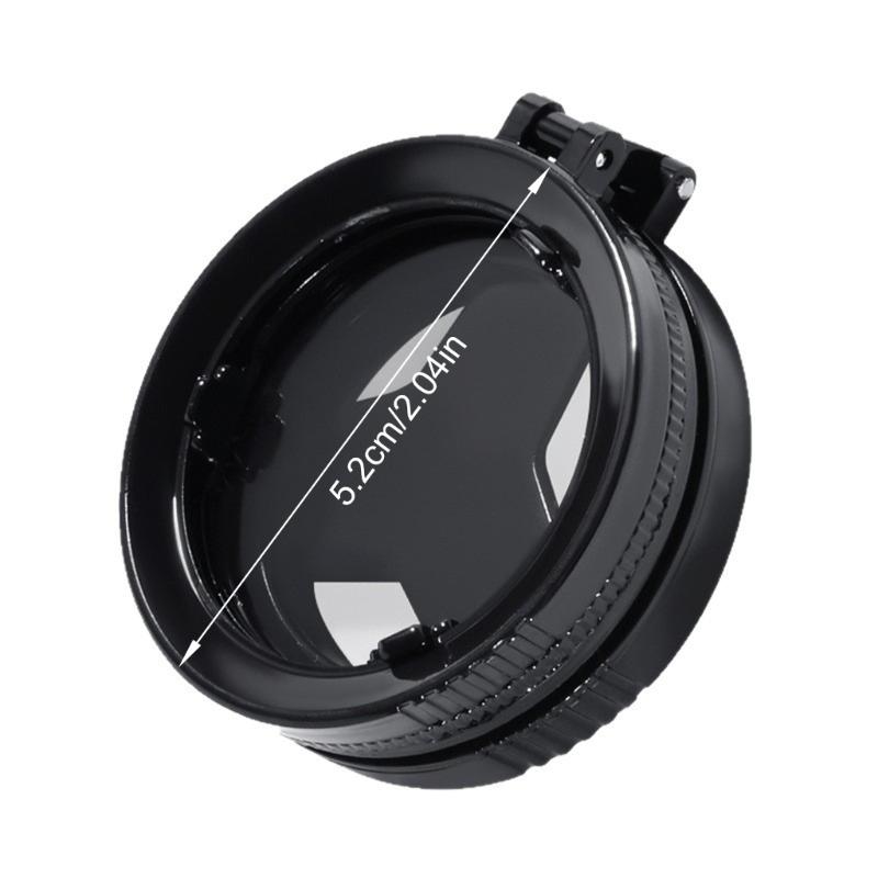 Поляризационный фильтр CPL из стекла диаметром 52 мм с магнитным креплением уменьшает блики и улучшает цветопередачу при фотосъемке.