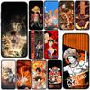 Cover for Samsung Galaxy S25 S24 S23 Fe Ultra Plus S7 Edge A05 A06 A16 A15 A35 Phone Case Portgas D Ace One Pieces Luffy