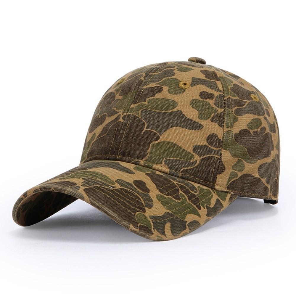 Breathable Camouflage Baseball Cap Curved Brim Outdoor Sports Sun Hat For Man Women Unisex