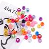 100Pcs Mix Colour Pony Beads Large Hole Barrel Beads Straight Hole Beads For Diy Handmade Beads Jewelry