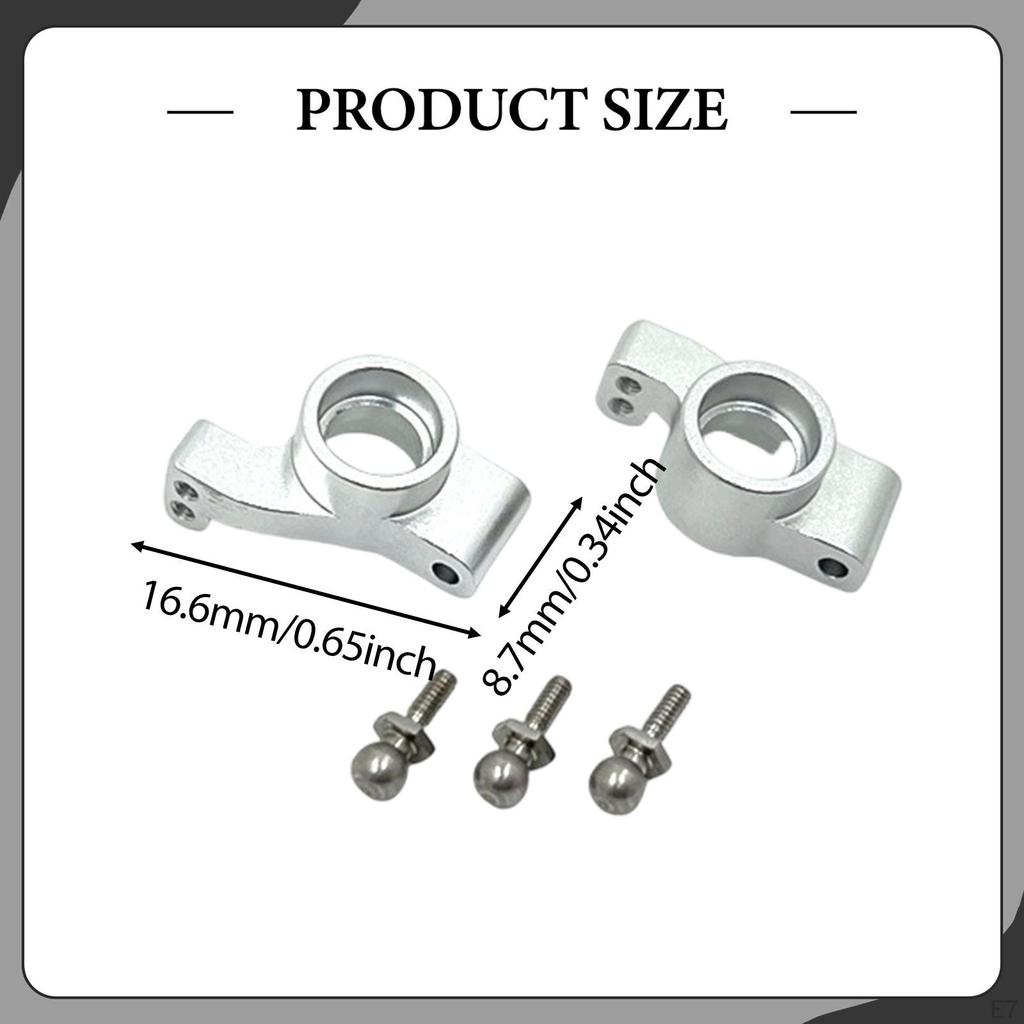 RC Rear Wheel Seat Cup Assembly Easy to Install Replacement Vehicle Parts for 244016 1/24 Car