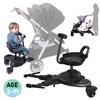 Bolalar aravachalari Pedal Adapteri bolalar Turadigan Taxtasi Oʻrindiqli Bolalar Aravachalari Qoʻshimcha Treyleri Oyoq qoʻygich Bolalar Aravachasi Qadam Taxtasi Aksessuarlari