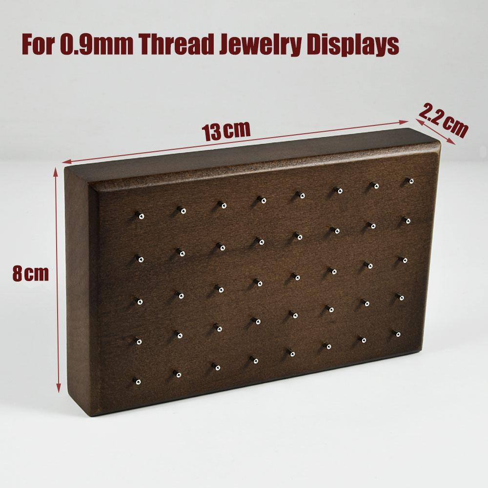 1 шт. деревянная витрина для пирсинга, футляры в форме цветка и сердца, подставка для сережек, пирсинга живота, губ, языка, ювелирных изделий из цельного дерева