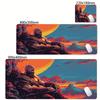 Mouse Pad God of War Desk Mat Gaming Accessories Keyboard Computer Mousepad Gamer Large Pc Cabinet Office Cool Table Carpet Rug