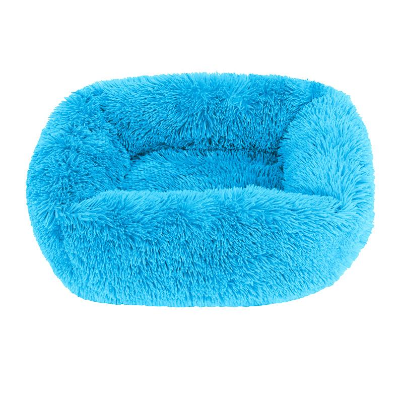 Кровать для домашних животных для собак Мягкий диван Пушистые аксессуары Корзина Корзины Большие Маленькие Большие Подушки Домашние животные Собаки Щенки Будка Подстилка Кровати Кошки