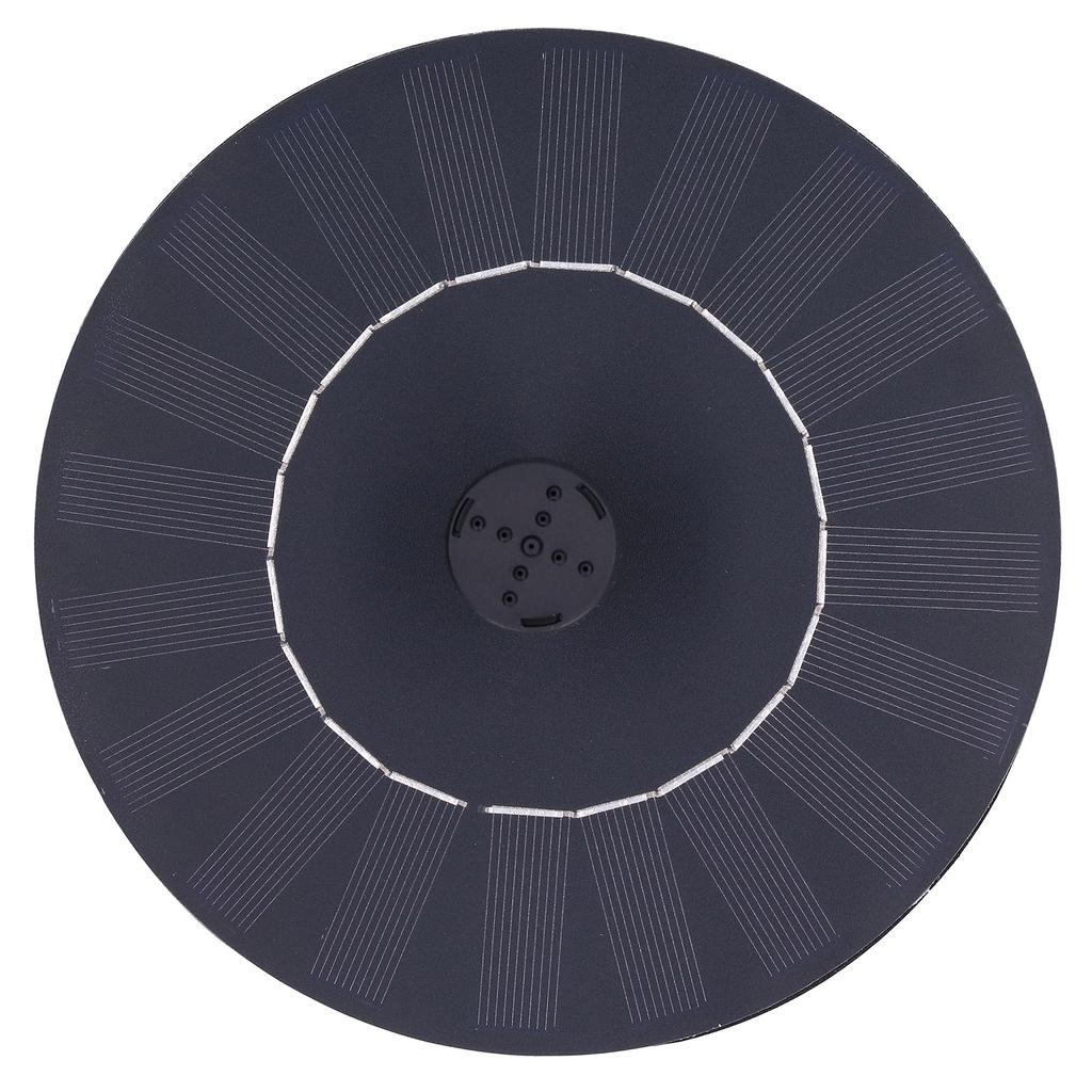 Фонтан на солнечной панели Монокристаллический кремний Уличный ландшафт Плавающая водяная помпа 5 В 2,5 Вт