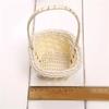 Rattan Flower Storage Basket Multi-functional Rustic Flower Basket  Shopping