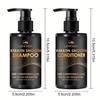 2pcs Keratin Smooth Shampoo and Conditioner Set - Moisturizes Hair & Scalp, Strengthens Hair, Prevents Breakage & Split Ends Deep Repair Shampoo Set