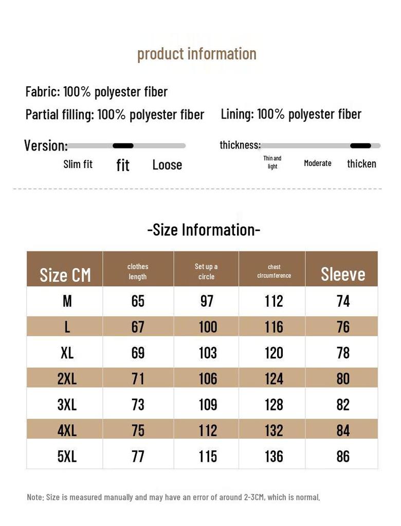 Playboy Men's Plush-Lined Stand-Collar Autumn/Winter Jacket