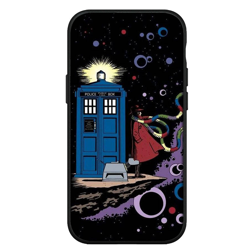 Для iPhone 16 15 X XR Samsung Galaxy S24 S23 Plus Xiaomi Redmi Note 13 12 11 Pro Max 9 10 14 OPPO Huawei Cover Wallpaper Doctor Who Cool Phone Case