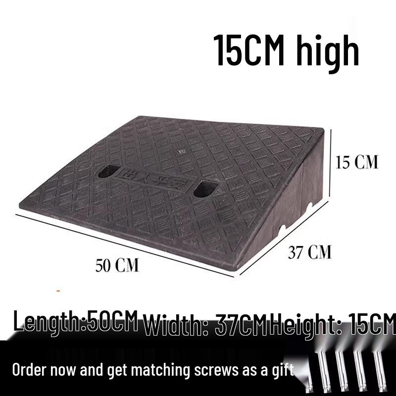 Uphill Slope Mat, Barrier-Free Ramp, Plastic Ladder, Speed Bump, Intersection Aid