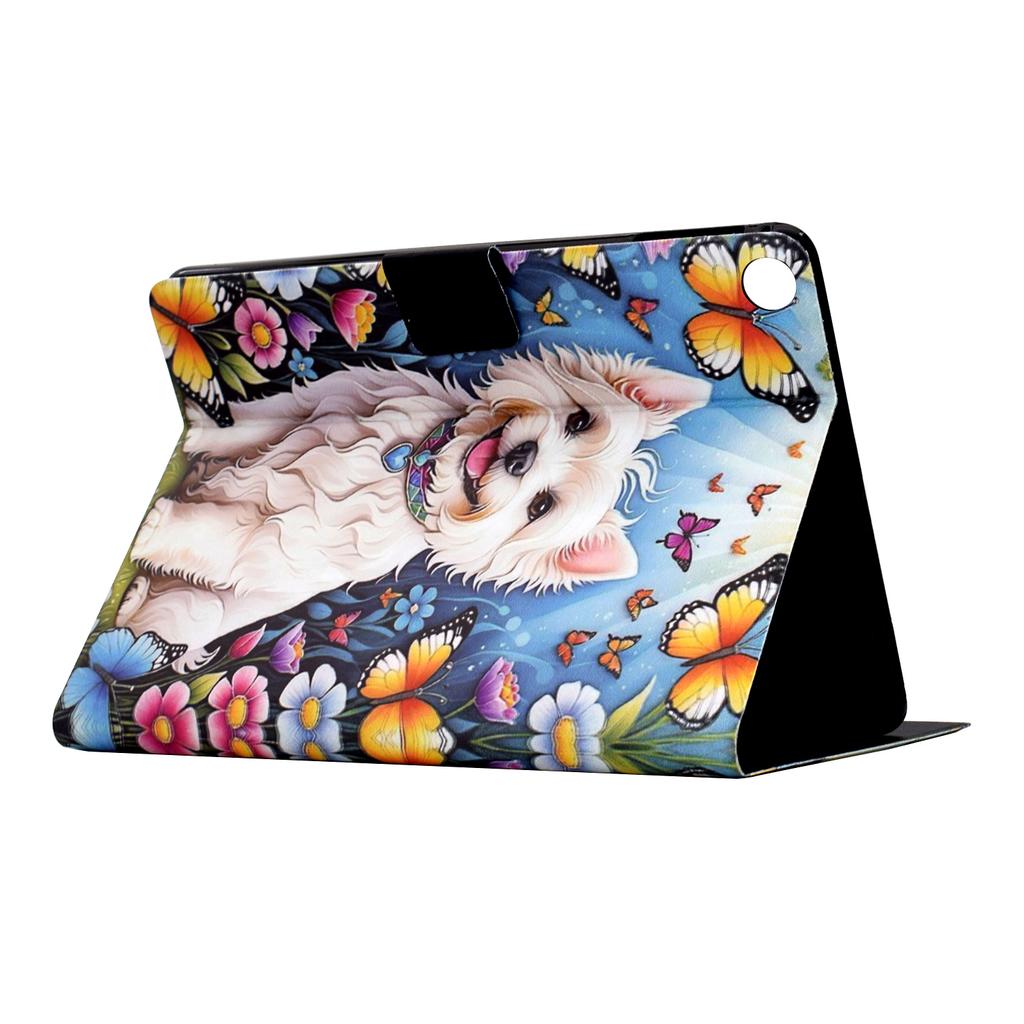 Stand Case for Samsung Galaxy Tab A8 10.5 (2021) X205/X200 Pattern Printing Tablet Leather Cover