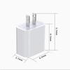 Европейское зарядное устройство PD20W для iPhone 14/15 с интерфейсом USB-C, зарядная головка американского стандарта