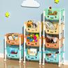 2/3/4 Tier Rolling Cart with Wheels Multifunctional Utility Organizer Cart Kitchen Bathroom Living Room Office Toys Snacks Storage Rack