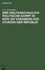 Книга Der Weltanschaulich-Politische Kampf In ROM Am Vorabend Des Sturzes Der Republik
