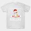 T Shirt Women Merry X Mas Dog Harajuku Print Kawaii Tshirt Summer Short Sleeve Female T-Shirt Top Tee