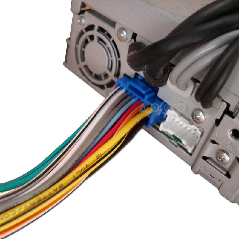 for Pioneer AVH-P6500DVD AVIC-N1 N2 N3 16Pin Copper Wire Harness Blue Plug Connector Adaptor Assembly Cable