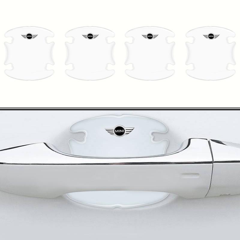 Premium Automotive Door Handle Guards Fit For BMW MINI JCW CLUBMAN COUNTRYMAN CLUBVAN VAN Vision Urbanaut COUPE-Anti-Yellowing Clear Protection Film
