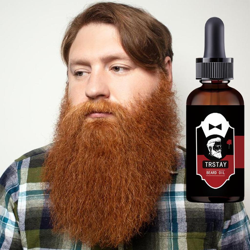 Beard Regrow Oil Natural Hair Growth Protects Seurm Oils Organic Essential Oils Hair Essence Enhancer Care