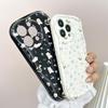 Cute Cartoon Pattern Cream Texture Casing Wavy Edge Soft Silicone Cover Phone Case for Huawei Honor Infinix Tecno iPhone