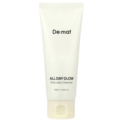 Из:maf, All Day Glow, Рисовый гель для умывания, 100 мл (3,38 жидких унций)