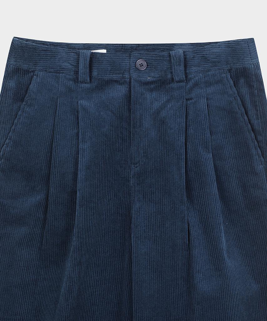 BROOKS BROTHERS [Женские] Вельветовые Широкие Брюки (синий) (Bbpcwm7193Mef)