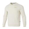 Outdoor Sports Crew Neck Fleece Warm Loose Home Leisure Sweatshirt Men Sweatshirt Beige 693711-87