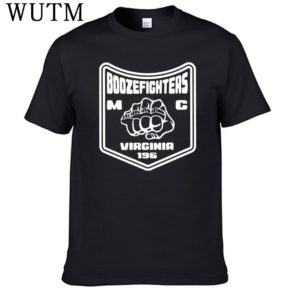 Hot Boozefighters Mc Support T Shirt 100 Cotton Men Shirt