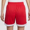 Nike SS24 Dri-Fit Color Block Logo Print Elastic Belt Quick Dry Basketball Shorts Women Shorts University-Red HF0530-658