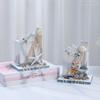 Large Capacity Wooden Pen Holder Ocean Style Pen Container  Office Desktop Decoration