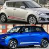 2 шт. Наклейки-полосы на боковые двери автомобиля Для Suzuki Swift Sport Стайлинг Виниловые наклейки Декоративные наклейки для тюнинга кузова автомобиля Аксессуары