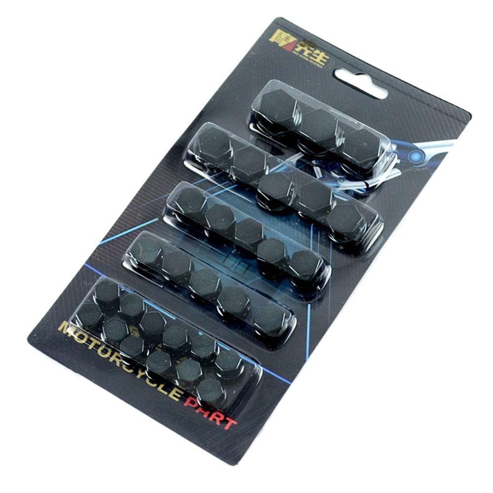 30 шт./компл. Высококачественные цветные аксессуары Украшение для мотоцикла Крышки болтов Декоративные колпачки Заглушка гайки двигателя