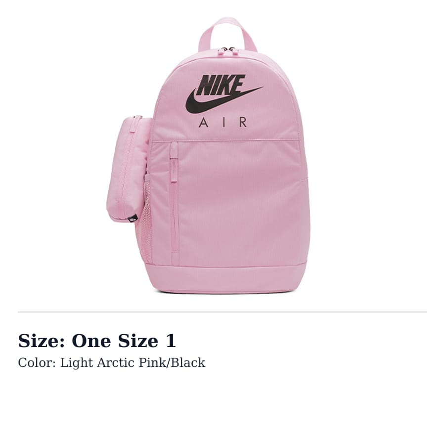 Nike Рюкзаки Светло-арктический розовый/Черный BA6032-676