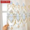 1 шт. Серия Nuan Европейская вышитая прозрачная занавеска Полупрозрачная высота 260 см Тюль для гостиной спальни украшение окна домашний декор