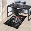 1pc wolf alone Carpet Anti Slip Polyester Floor Mat for office.Bedroom